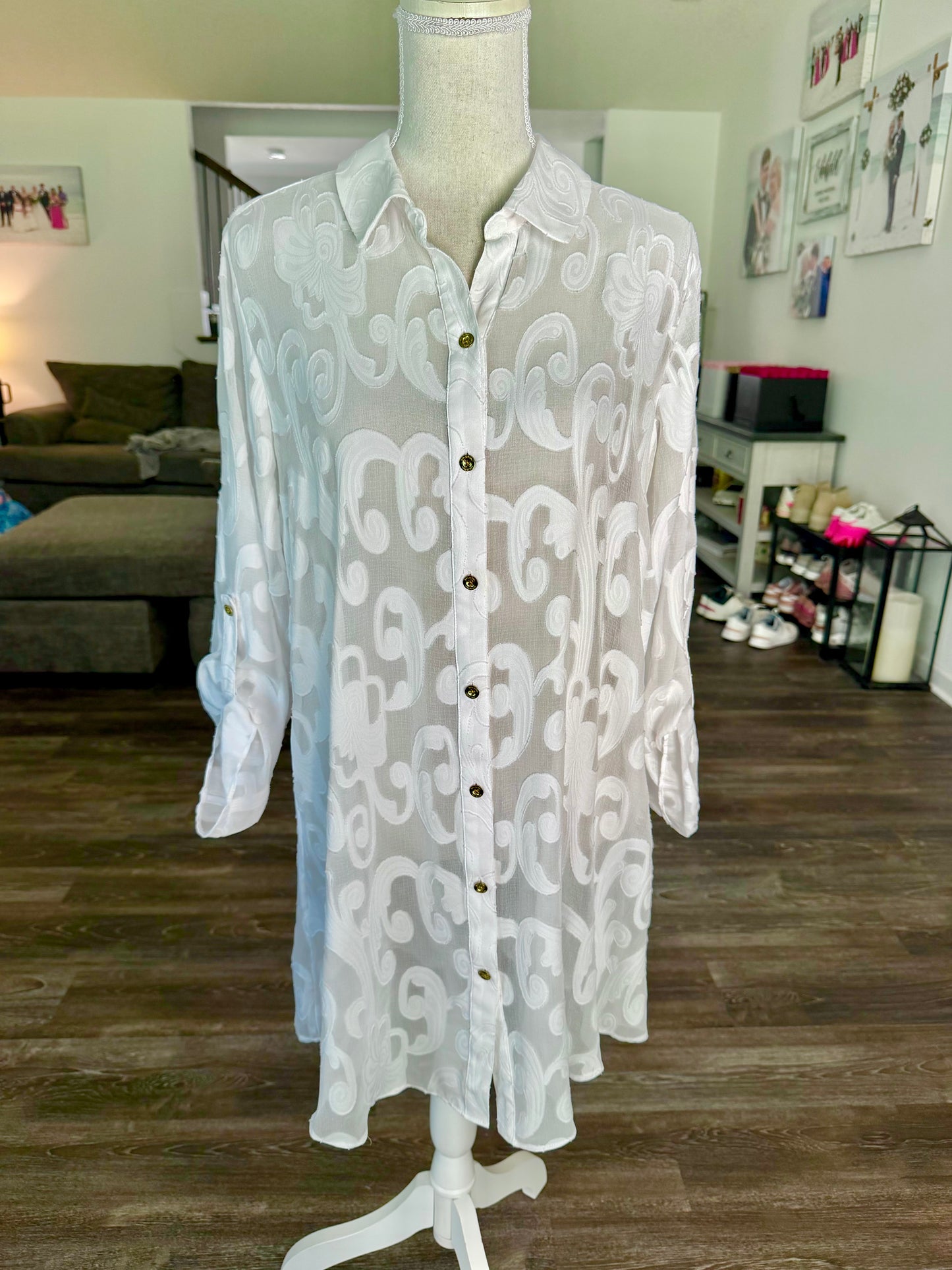 Lilly Pulitzer Coverup Size Medium