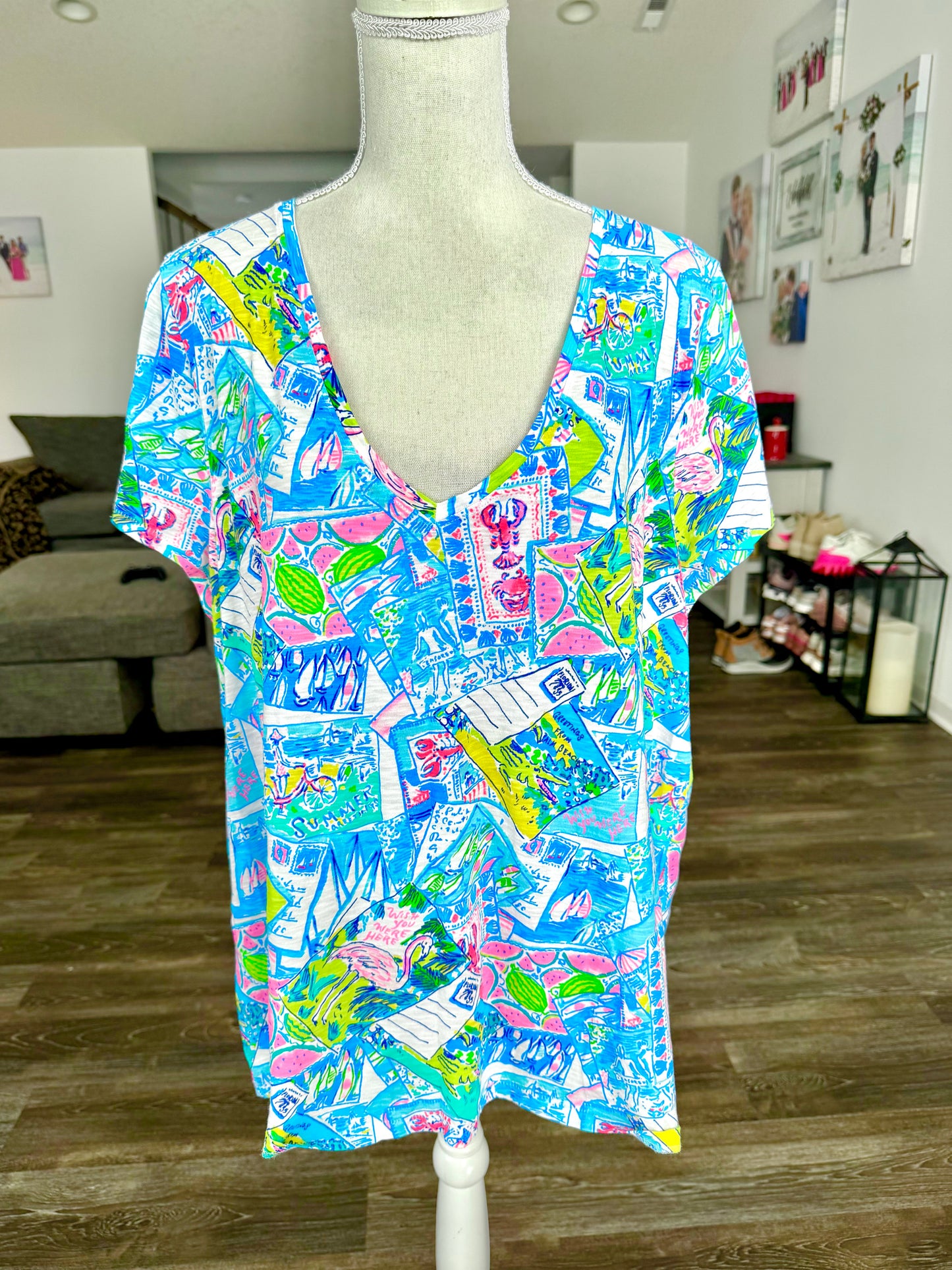 Lilly Pulitzer Top Size XXL
