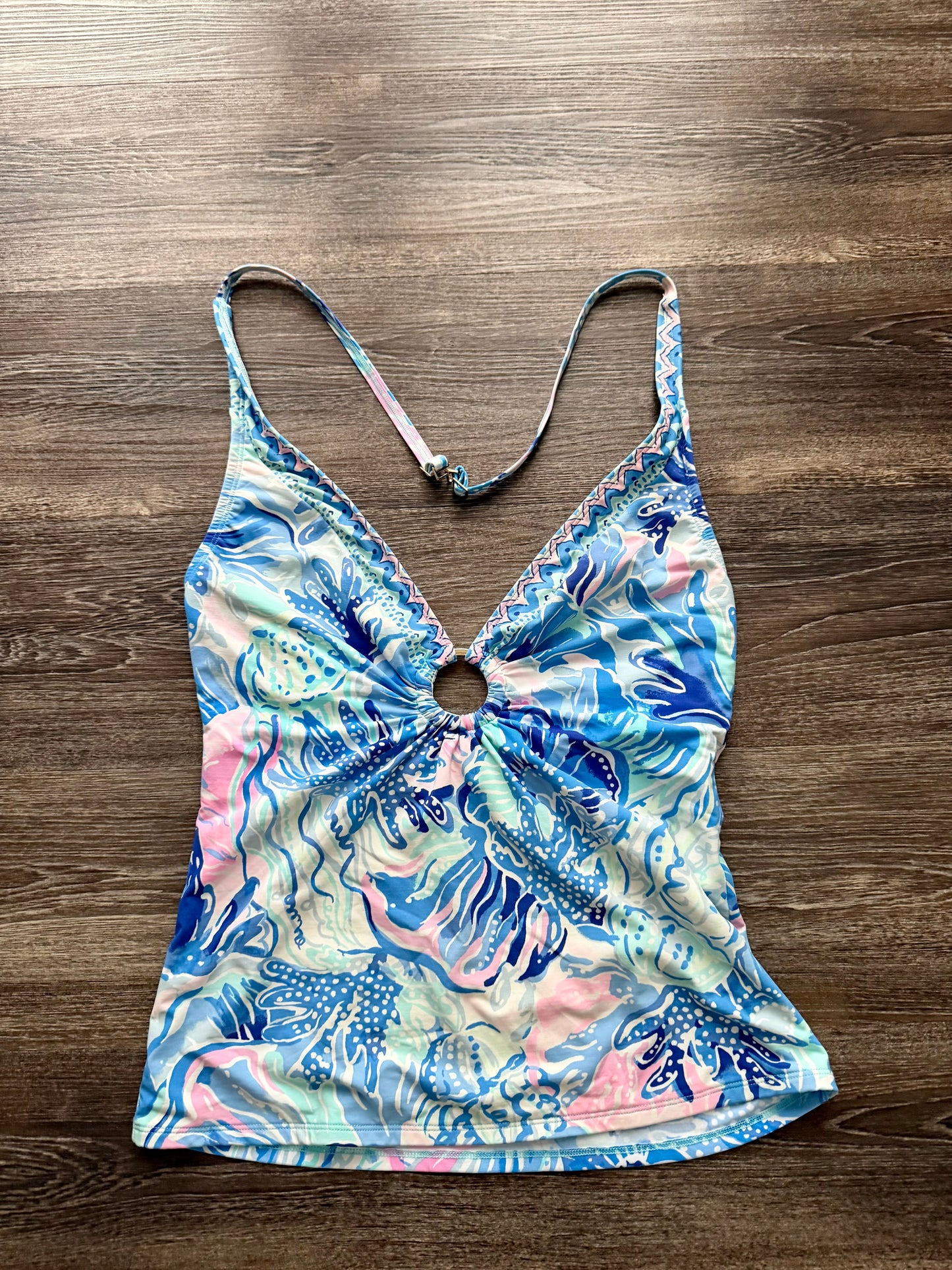 Lilly Pulitzer Swim Top Size 10