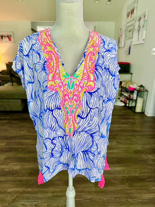 Lilly Pulitzer Coverup Size Small/Medium