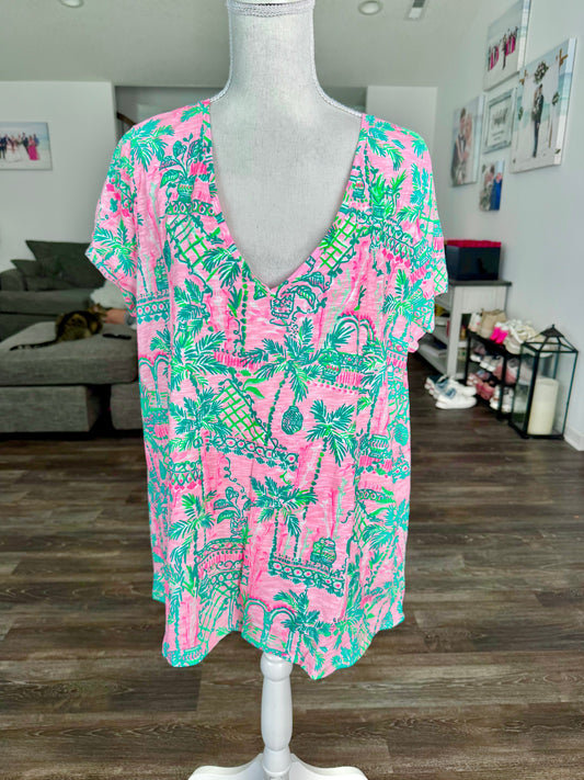 Lilly Pulitzer Top Size XXL