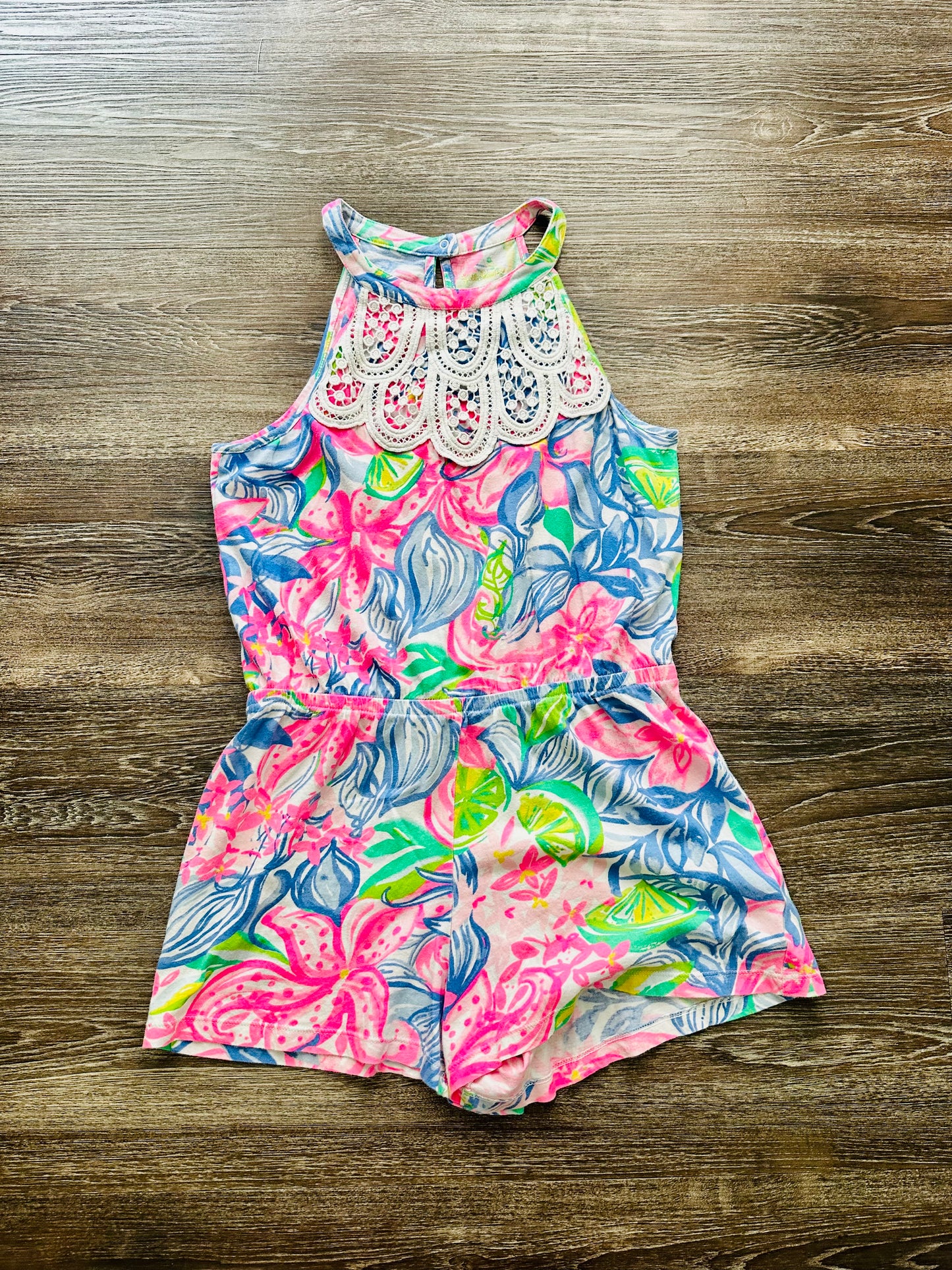 Lilly Pulitzer Girls Romper Size XL