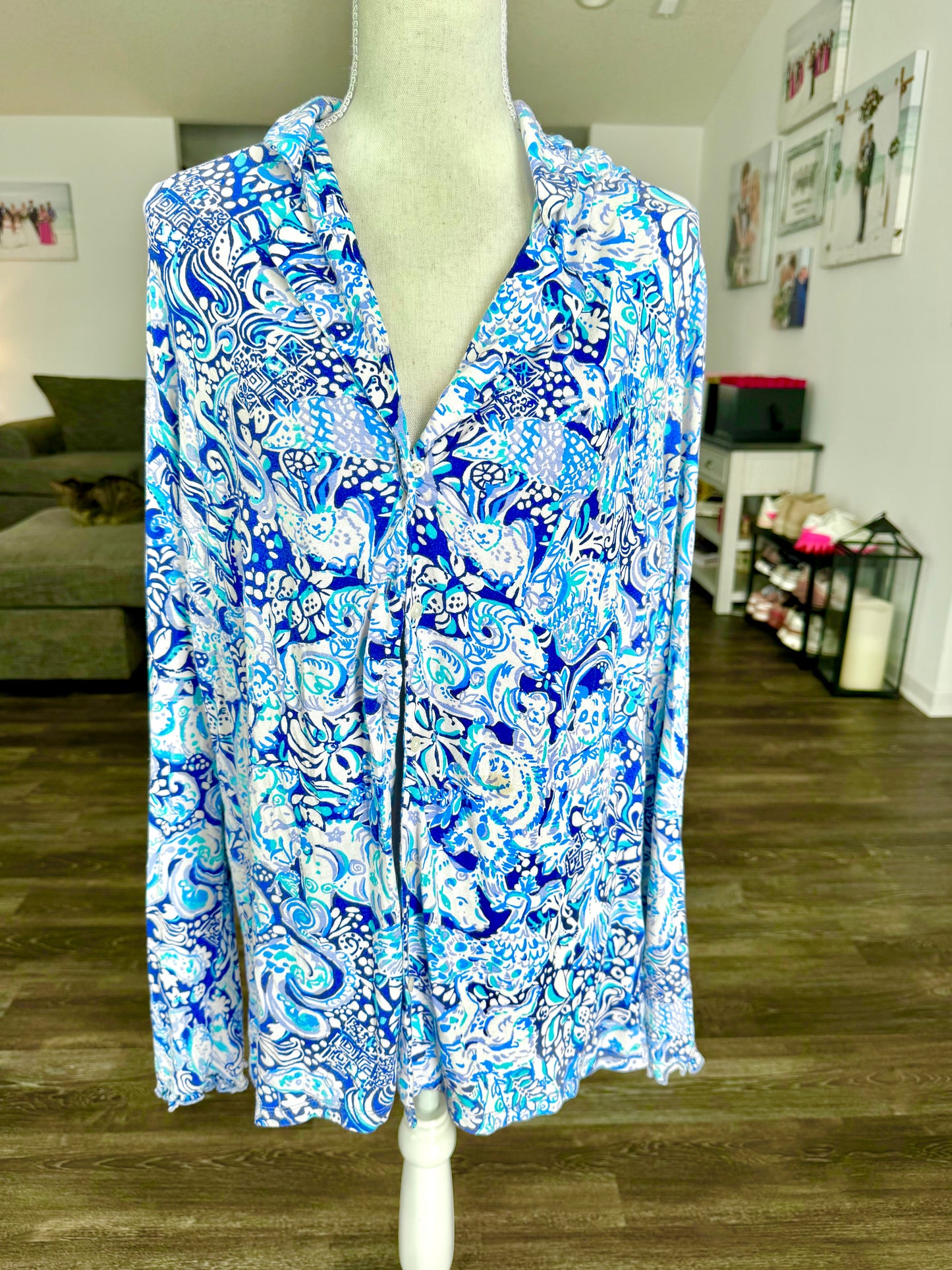 Lilly Pulitzer PJ Top Size XL
