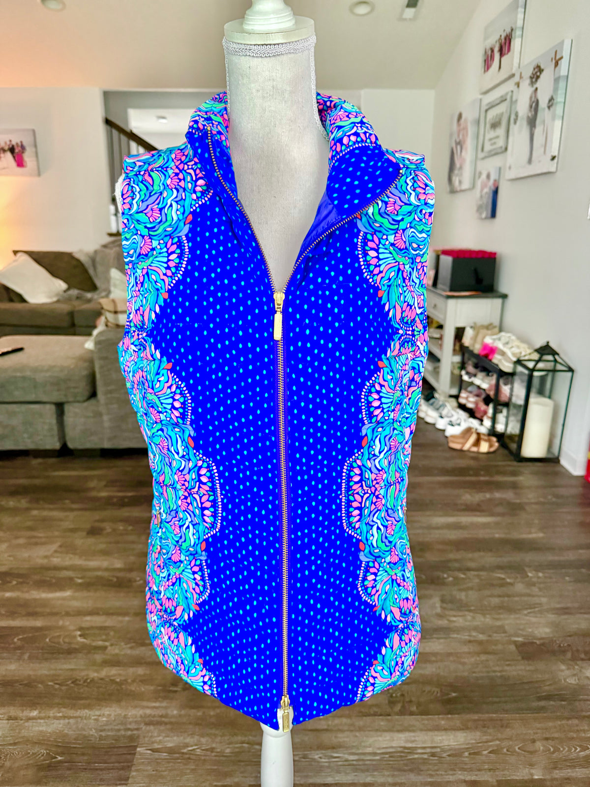 Lilly Pulitzer Vest Size Large
