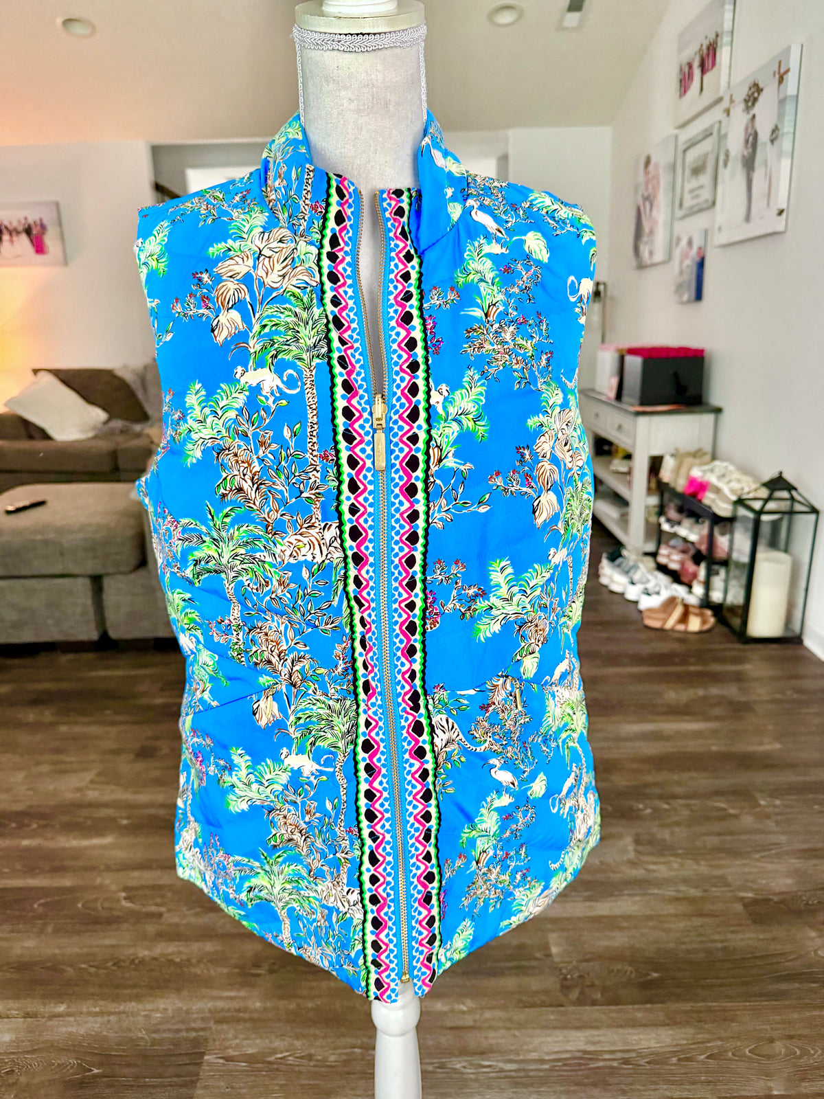 Lilly Pulitzer Vest Size Large