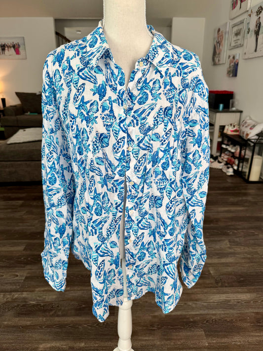 Lilly Pulitzer Top Size XL