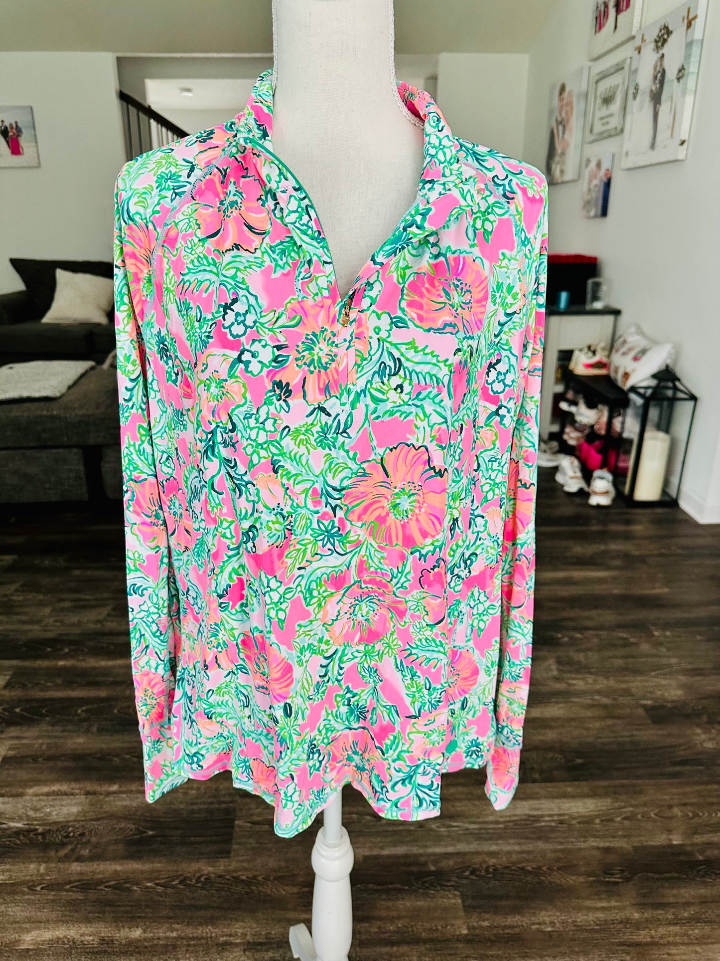Lilly Pulitzer Luxletic Jacket Size XL