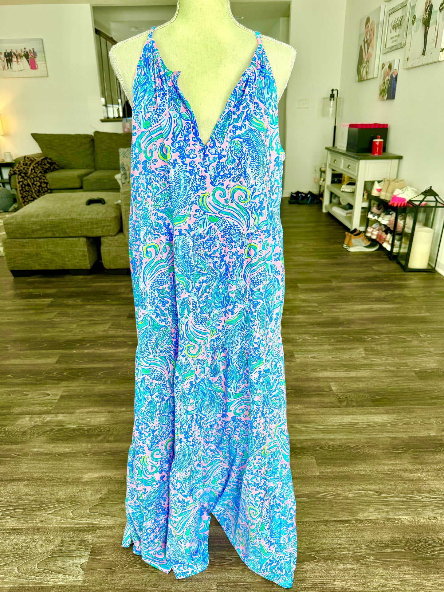 Lilly Pulitzer Maxi Dress Size XL