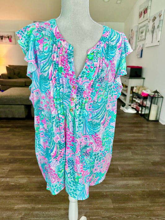 Lilly Pulitzer Top Size XL