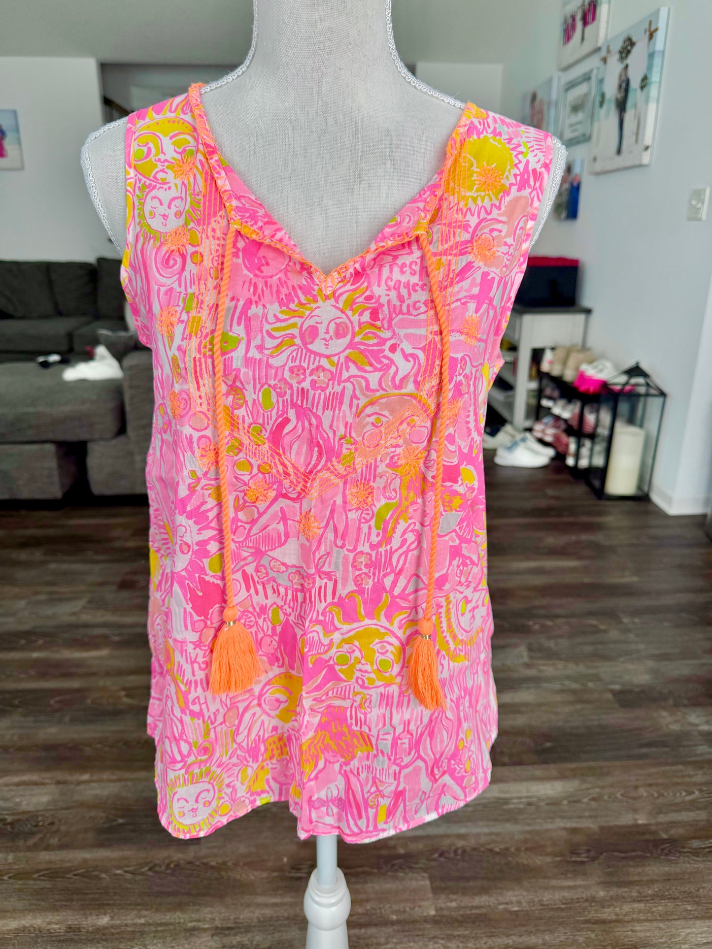 Lilly Pulitzer Tank Size XS