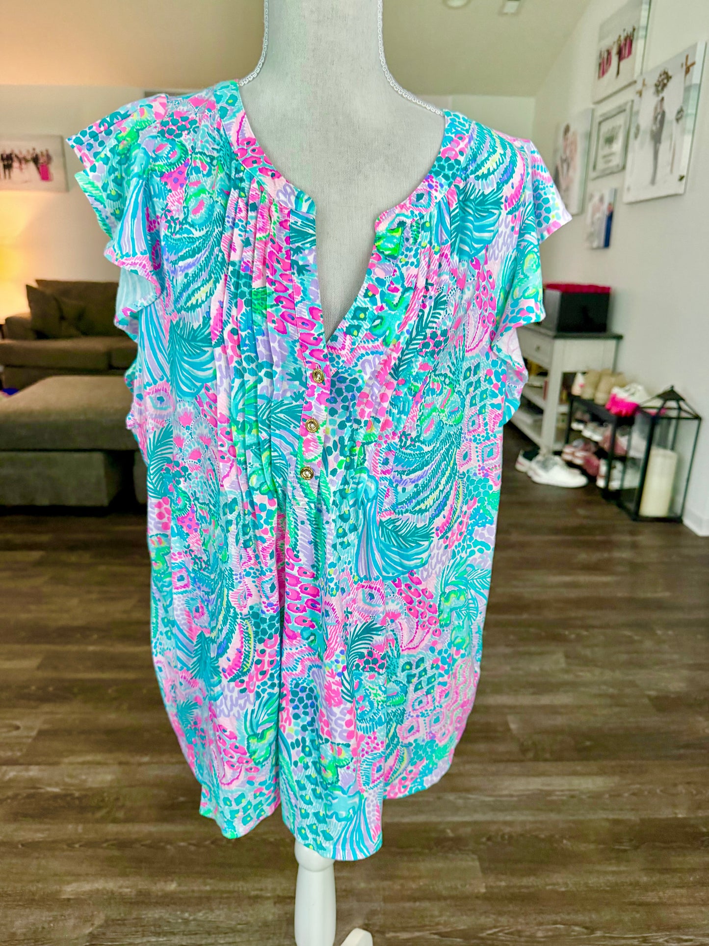 Lilly Pulitzer Top Size XL