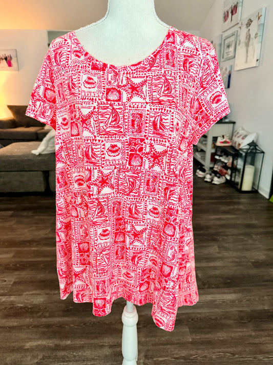 Lilly Pulitzer Top Size XL