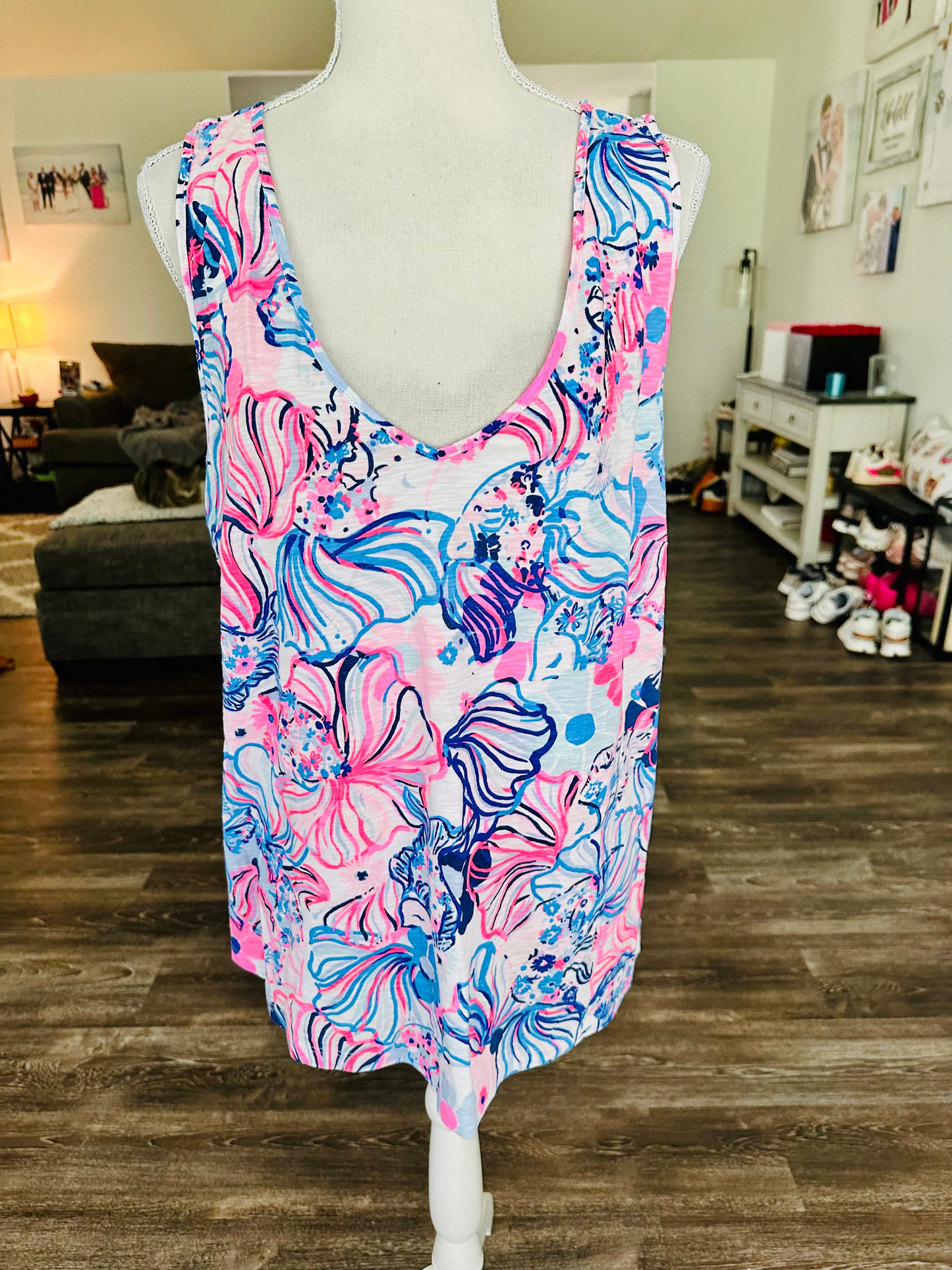 Lilly Pulitzer Tank Size XL